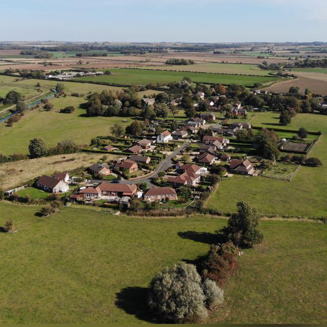 Haltham from the air